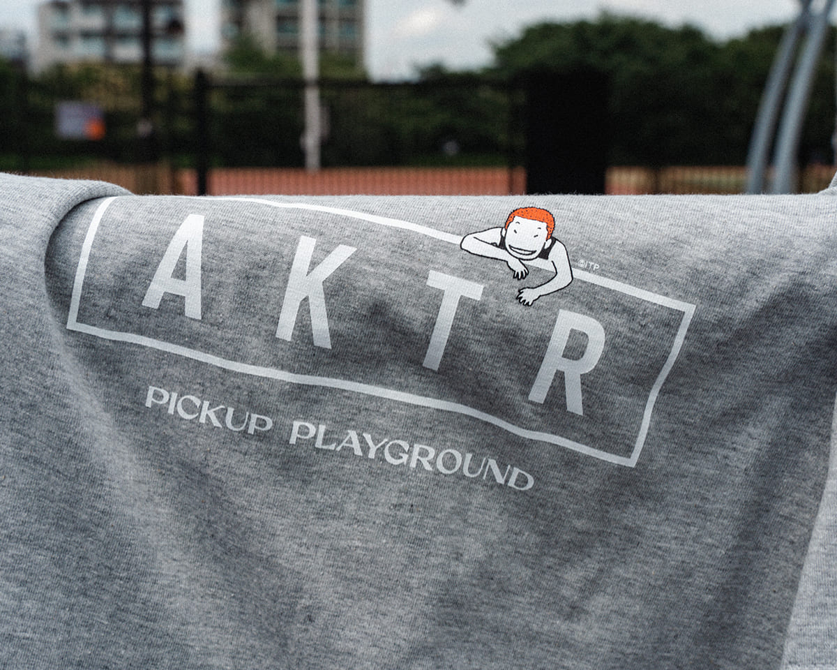 AKTR PUP S/S SPORTS TEE BK