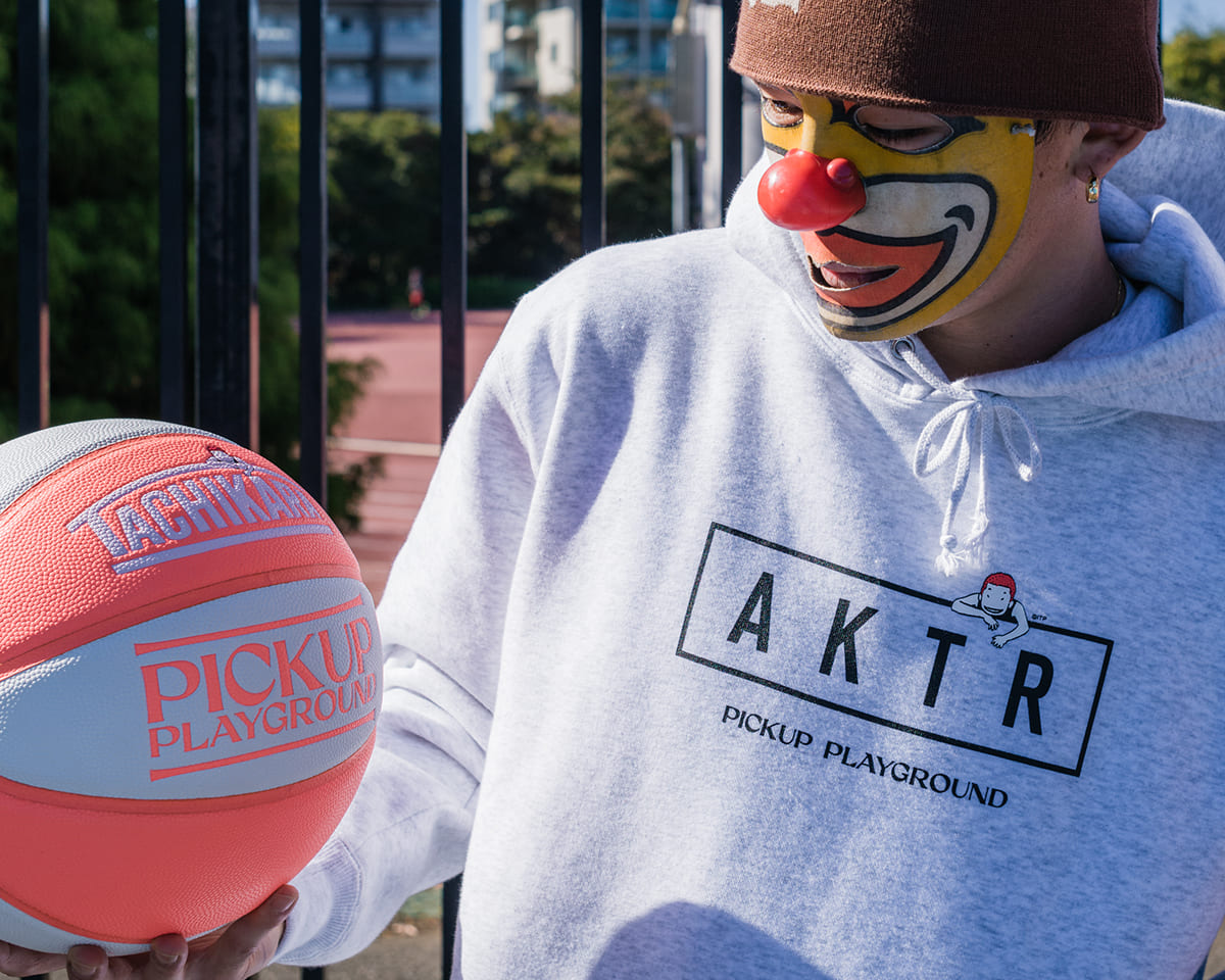 AKTR PUP SWEAT HOODIE GY