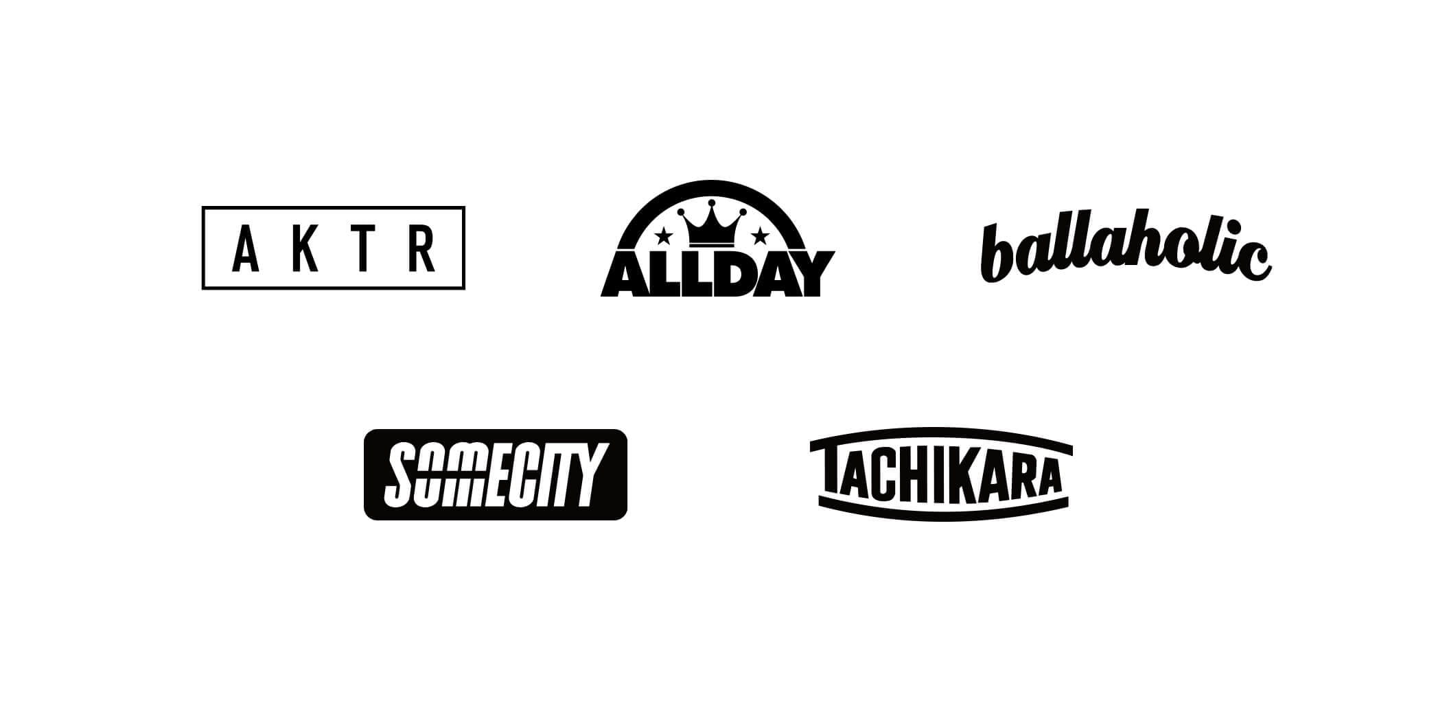 AKTR, ALLDAY, ballaholic, SOMECITY, TACHIKARA