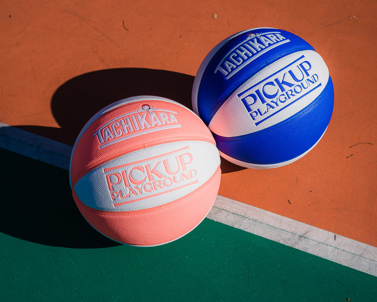 PICK UP PLAYGROUND × TACHIKARA BALL SAC