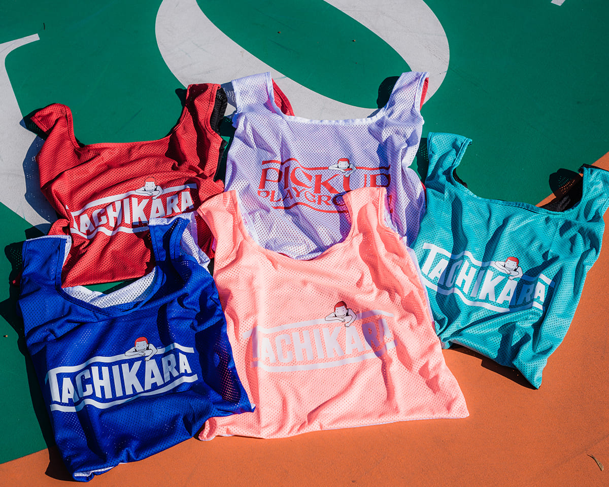 PICK UP PLAYGROUND × TACHIKARA BALL SAC