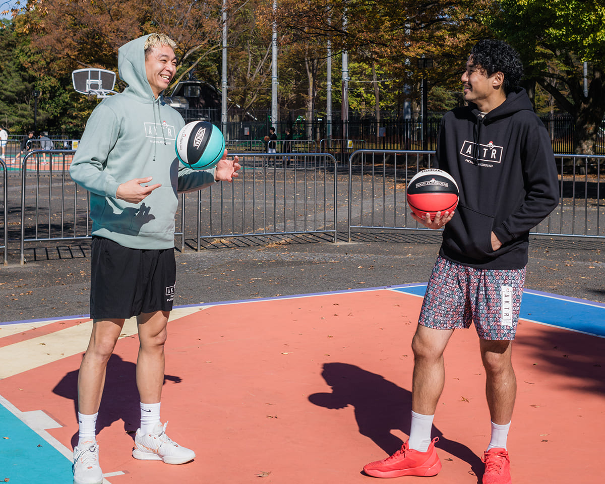 PICK UP PLAYGROUND × TACHIKARA BALL SAC